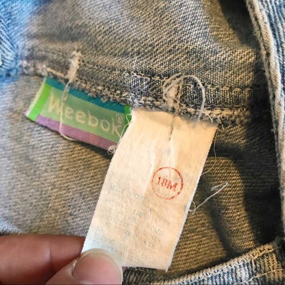 90s Weebok Denim Overalls - Picture 7 of 7